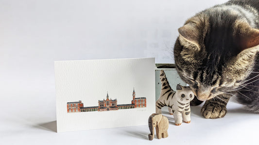 Dulwich College - Greeting card with envelope - Dulwich Village