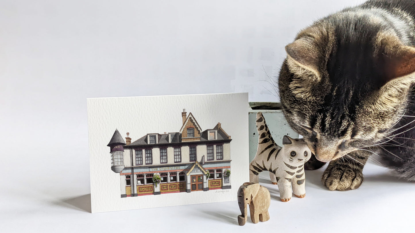 Penge - The Goldsmiths Arms - Greeting card with envelope