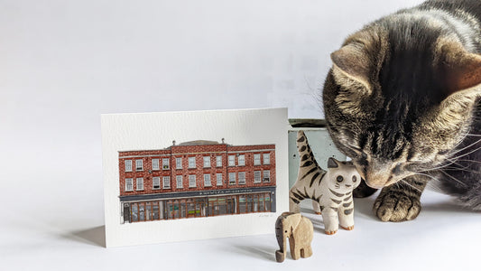 West Norwood - Knowles of Norwood - Greeting card with envelope - Tulse Hill