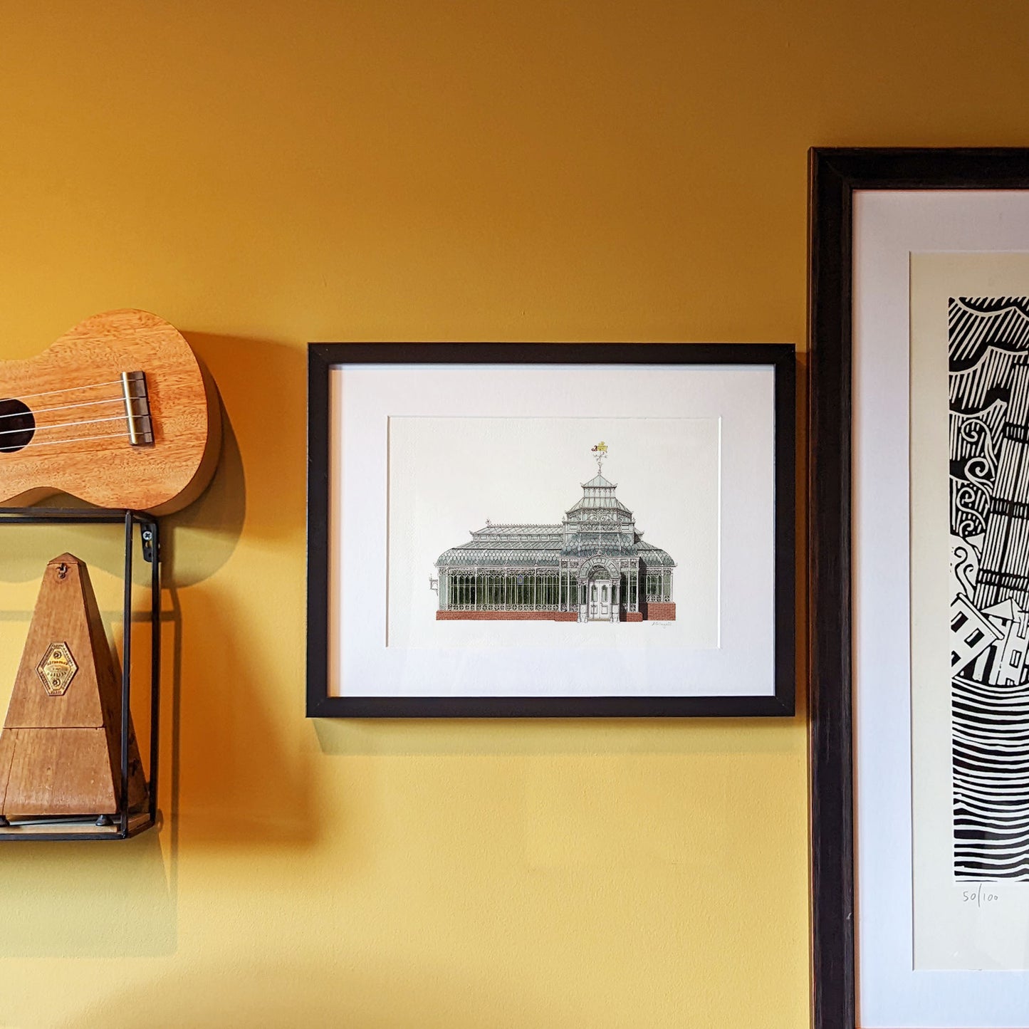 Forest Hill - The Conservatory at The Horniman Museum - Giclée Print (unframed)