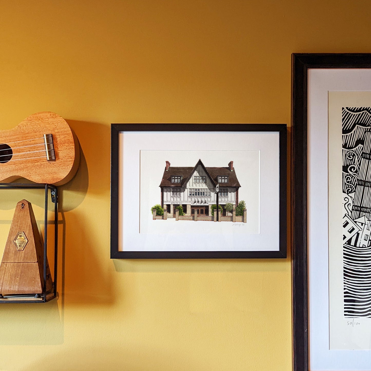 Sydenham - The Dolphin pub - Giclée Print (unframed)