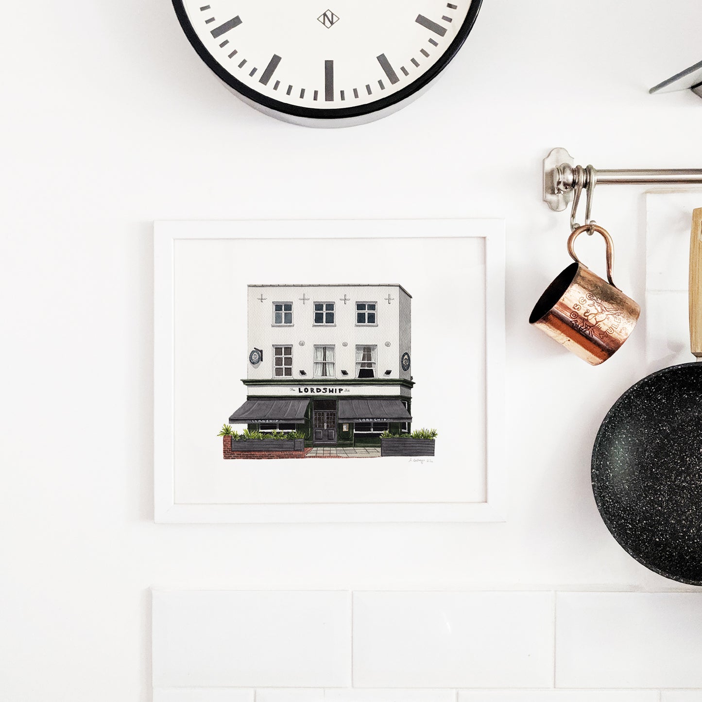 East Dulwich - The Lordship - Giclée Print (unframed)