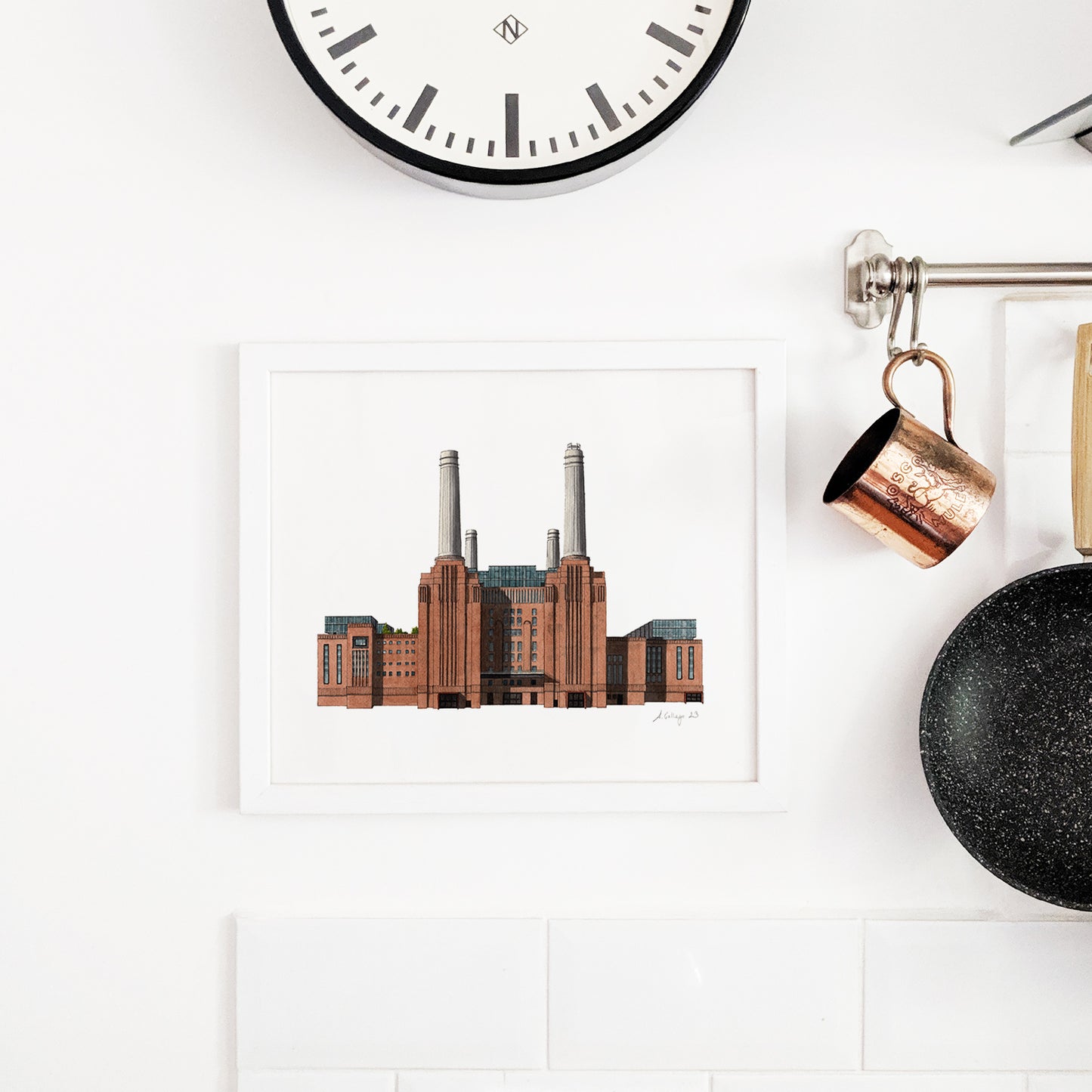 Battersea Power Station - Giclée Print (unframed)