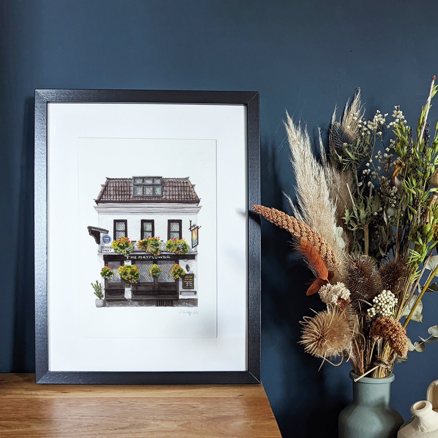 Rotherhithe - The Mayflower Pub - Giclée Print (unframed)