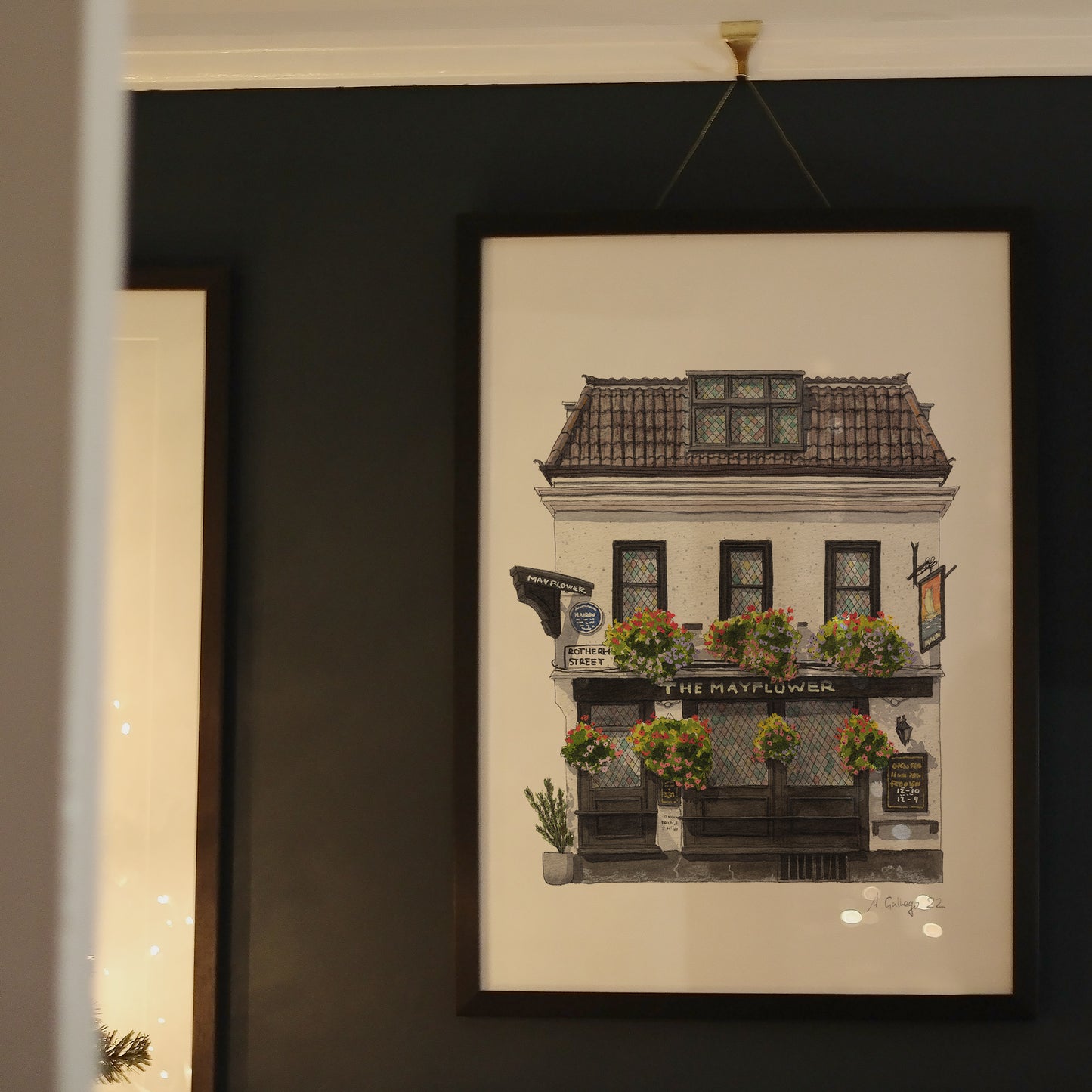 Rotherhithe - The Mayflower Pub - Giclée Print (unframed)