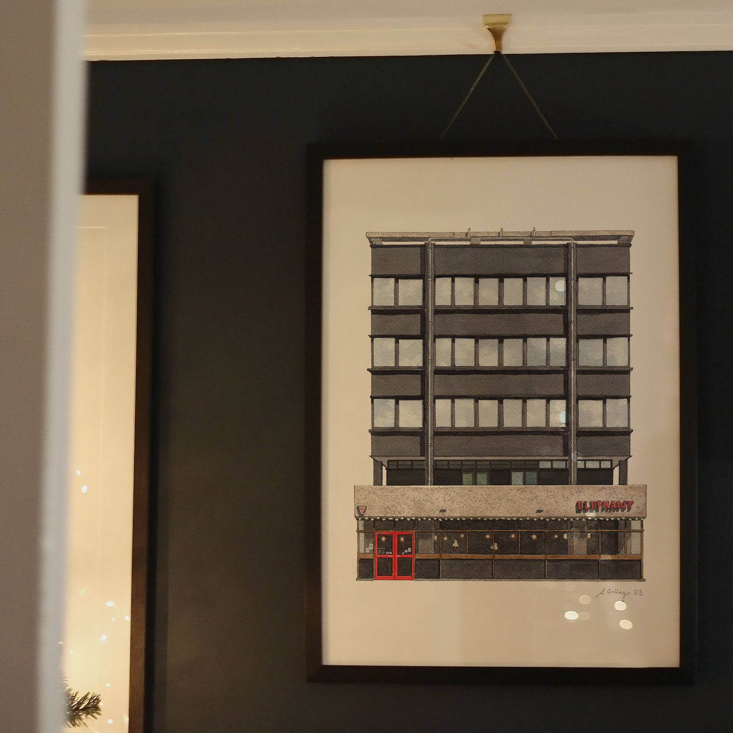 Elephant & Castle - The Elephant & Castle pub - Giclée Print (unframed)