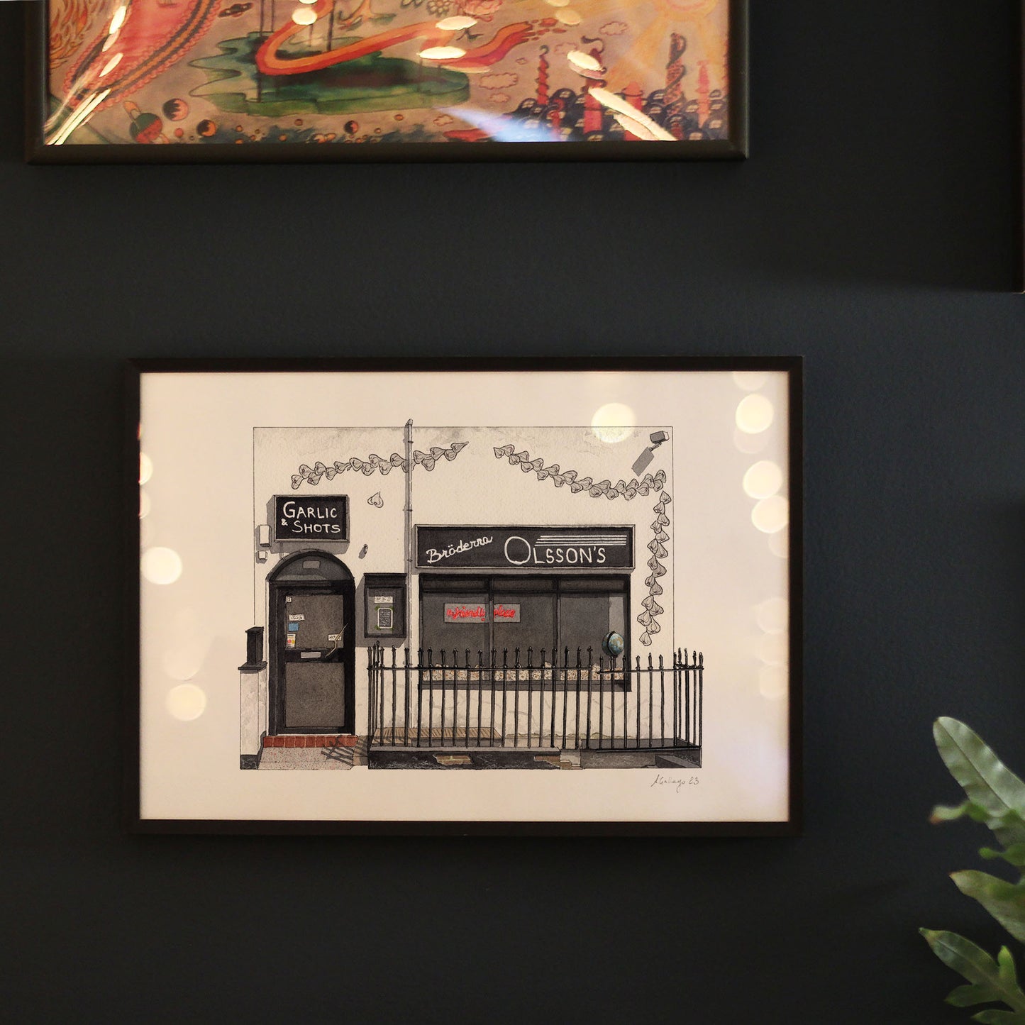 Soho - Garlic & Shots - Giclée Print (unframed)