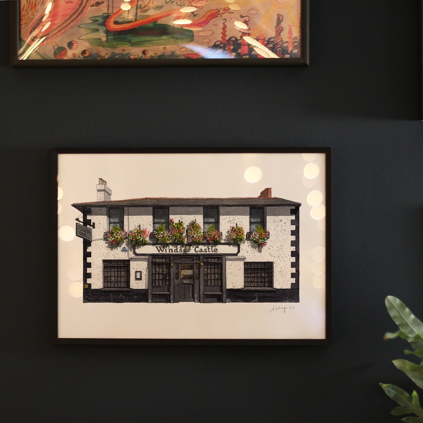 Notting Hill - The Windsor Castle - Giclée Print (unframed)