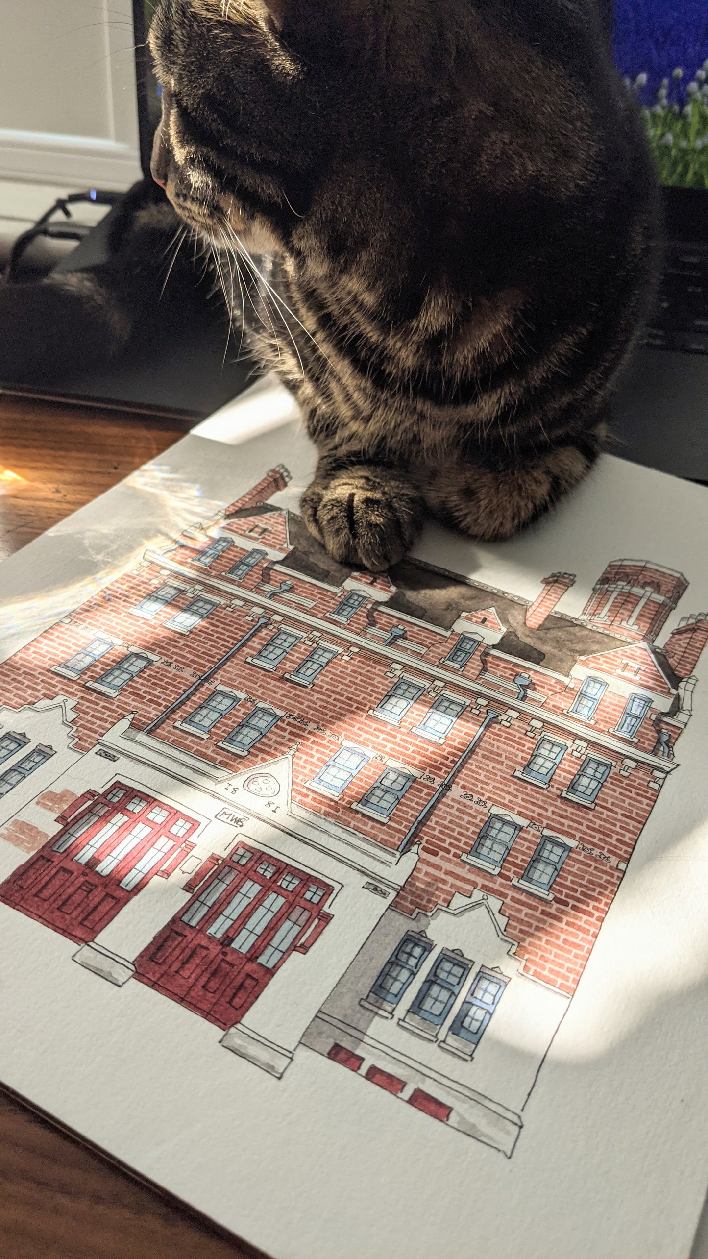 West Norwood - Old Fire Station - South London Theatre - Giclée Print (unframed)