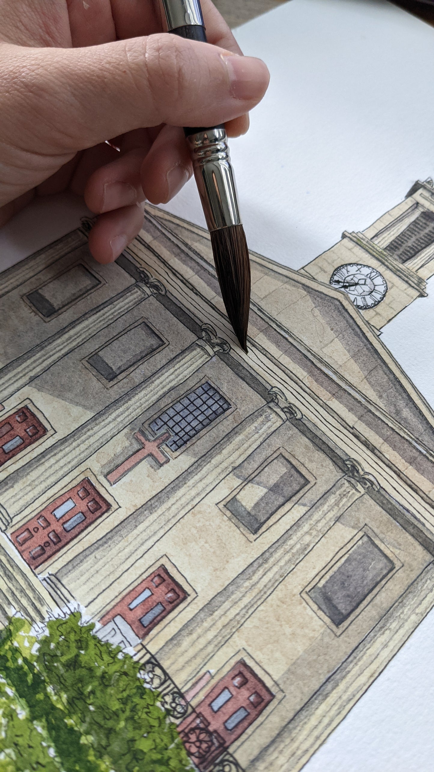 West Norwood - St Luke's Church - Giclée Print (unframed)