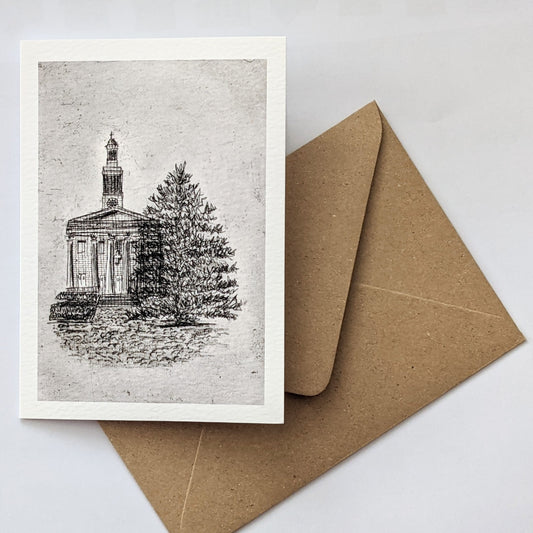 West Norwood - St Luke's Church - Christmas card with envelope