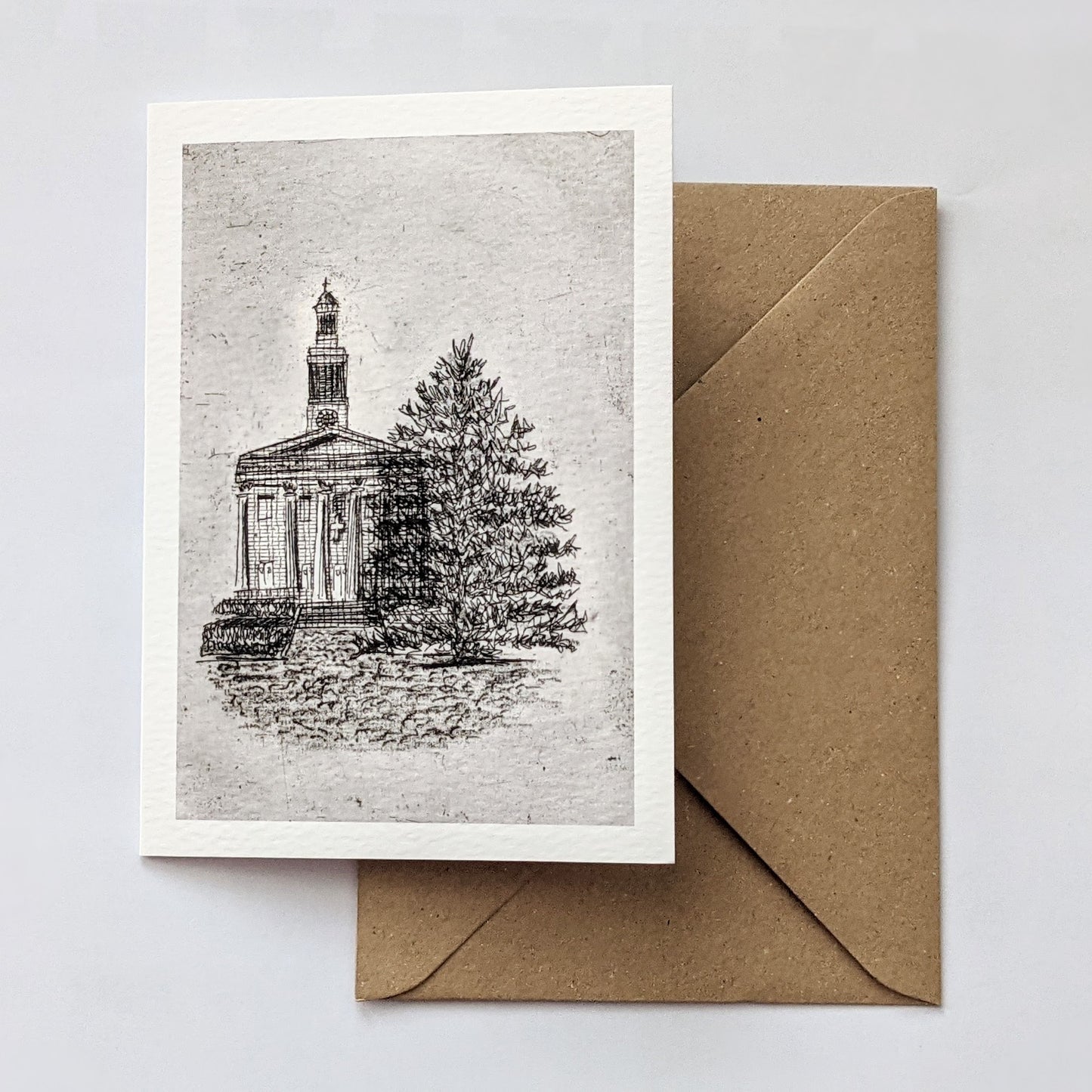 West Norwood - St Luke's Church - Christmas card with envelope