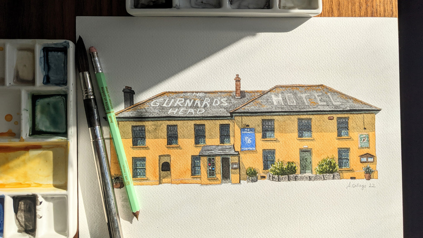 Cornwall - Gurnard's Head - Giclée Print (unframed)