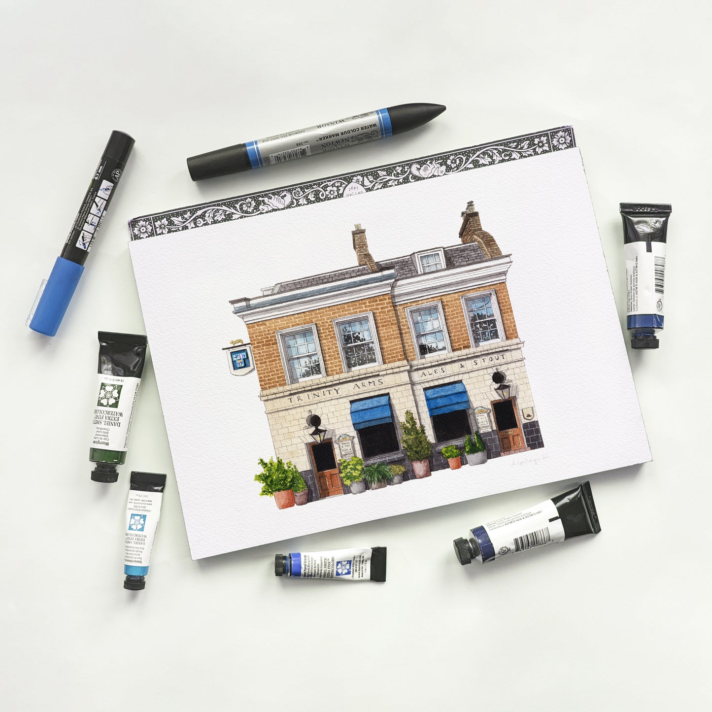 Brixton - Trinity Arms - Giclée Print (unframed)