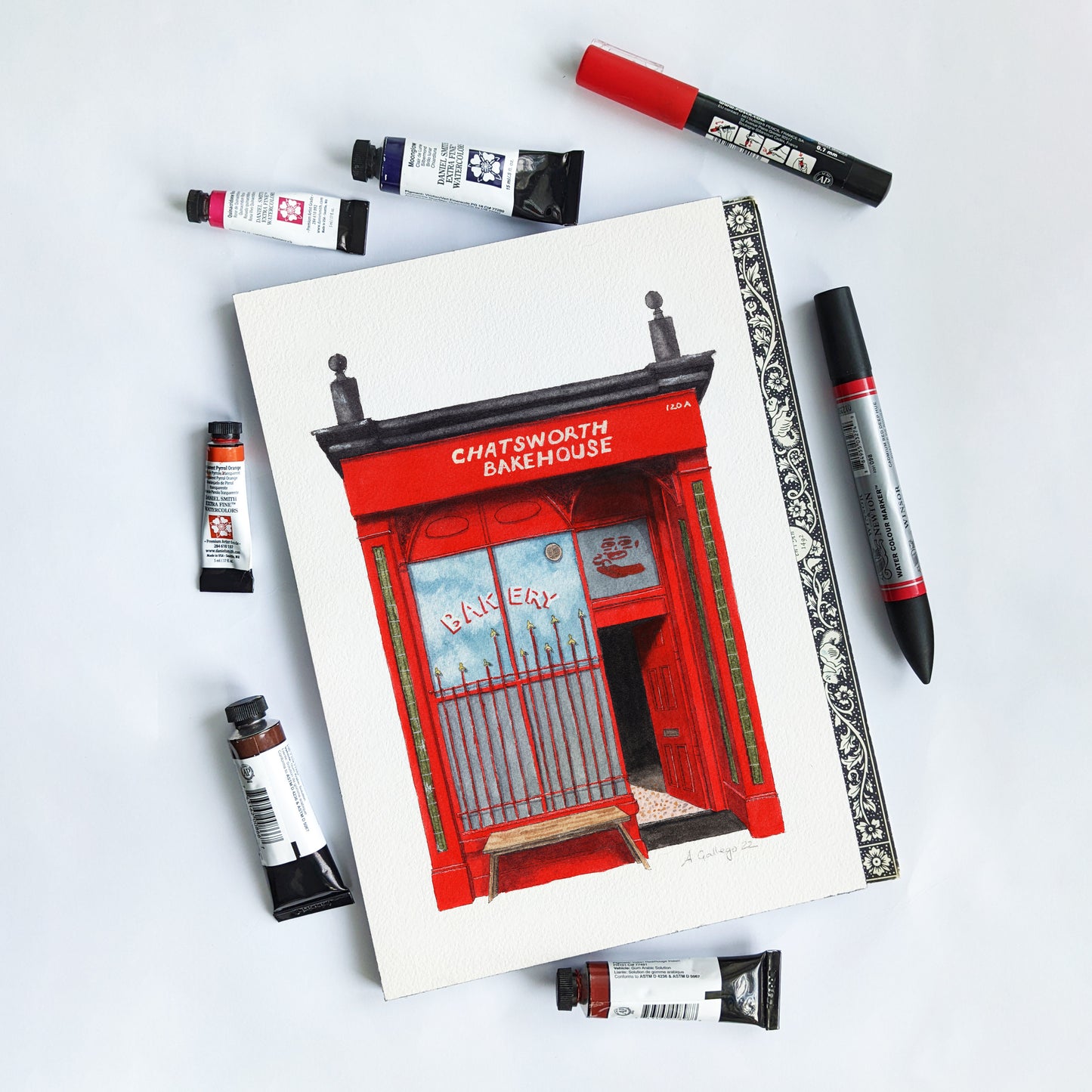 Crystal Palace - Chatsworth Bakehouse - Giclée Print (unframed)