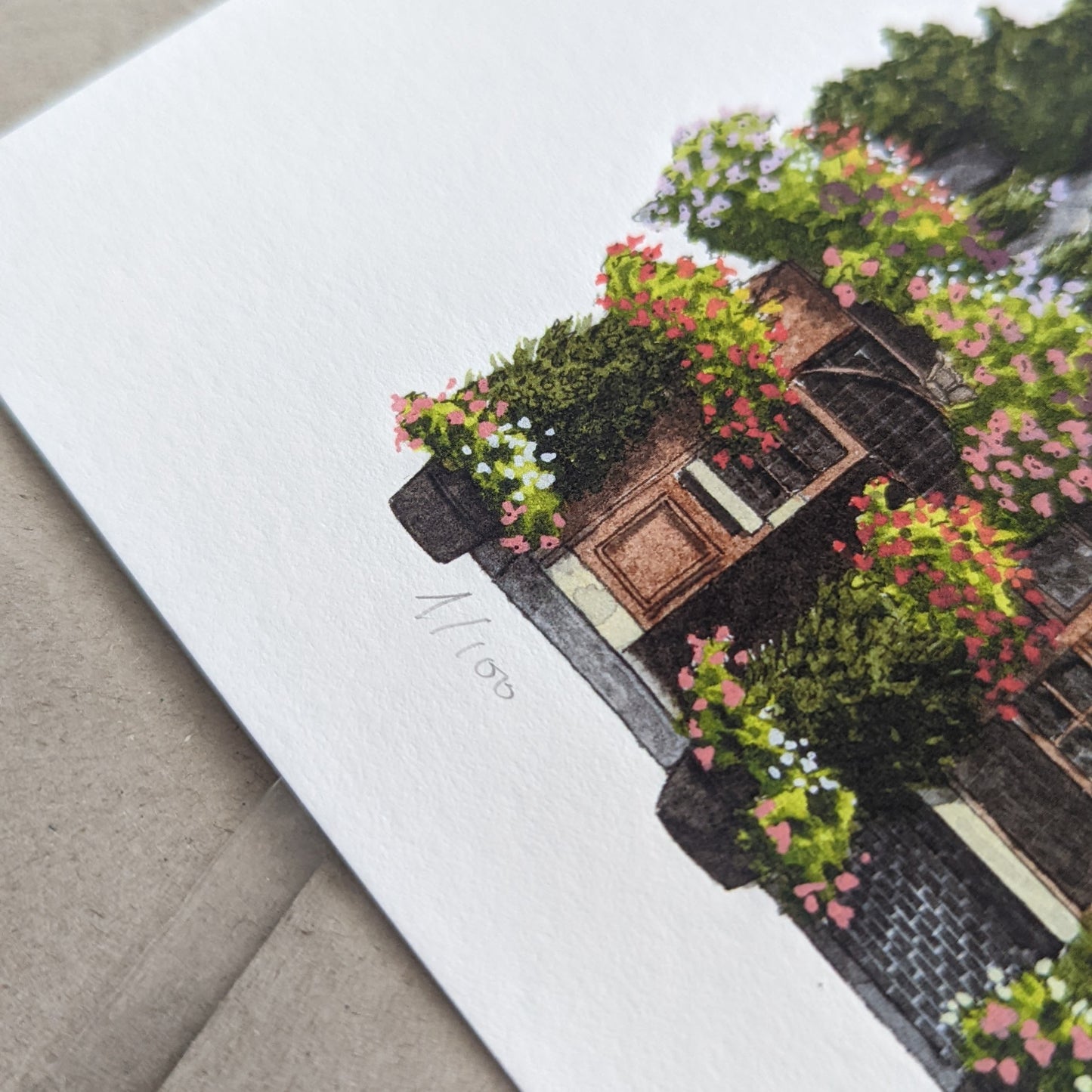 Kensington - Churchill Arms - Giclée Print (unframed)