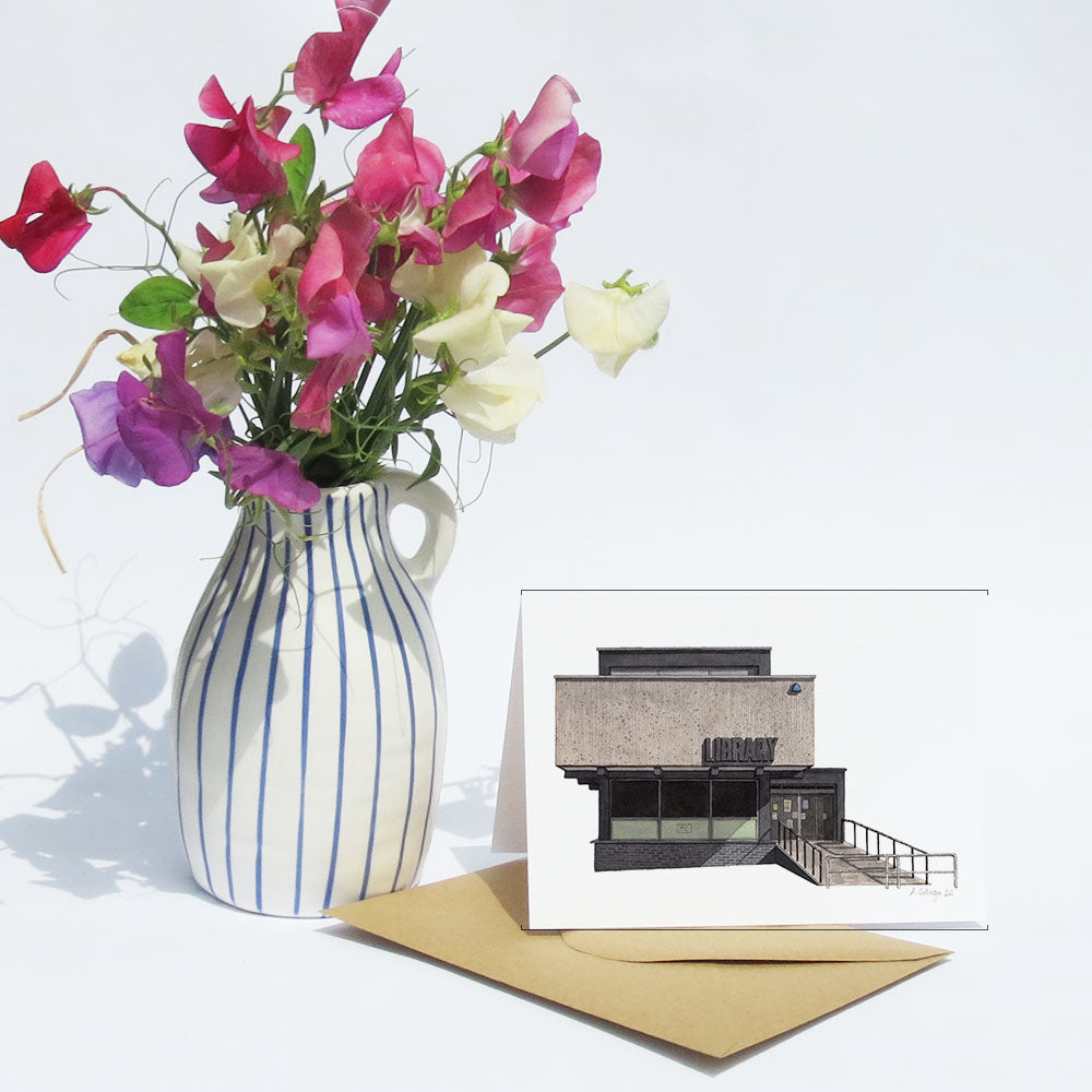 South Norwood - Library - Greeting card with envelope