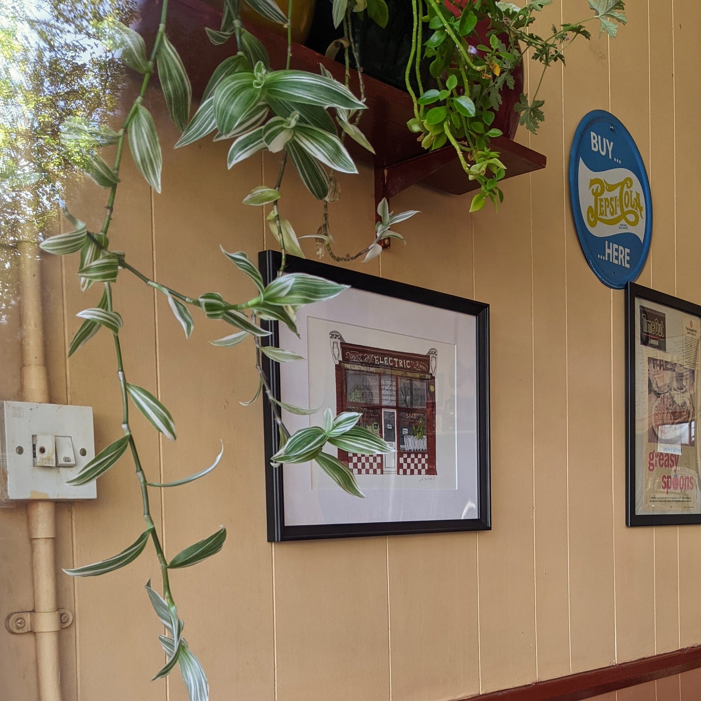 West Norwood - The Electric Cafe - Giclée Print (unframed) - Tulse Hill