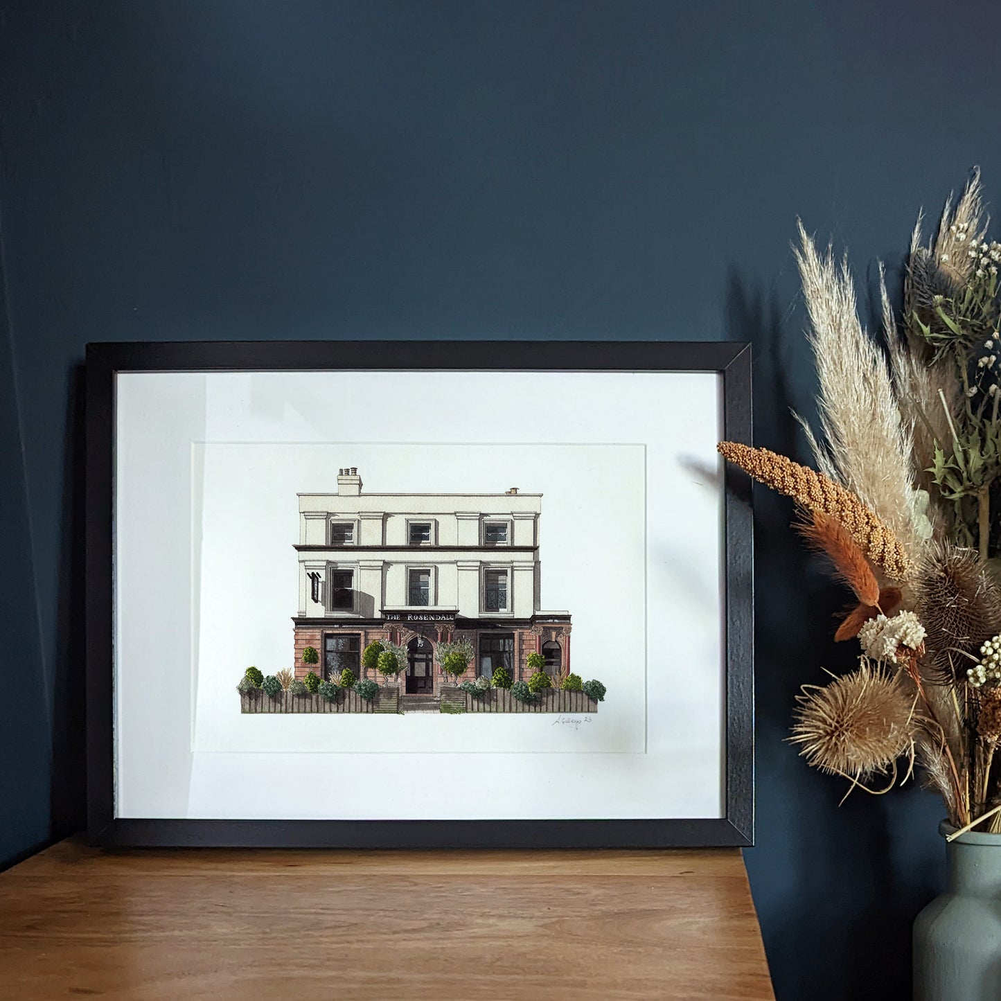 West Dulwich - The Rosendale Pub - NEW - Giclée Print (unframed) -