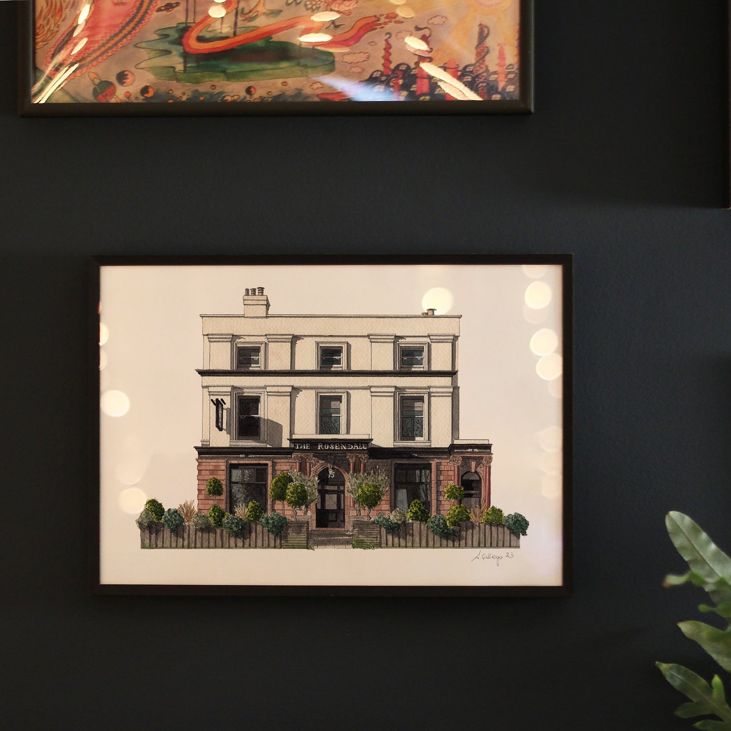 West Dulwich - The Rosendale Pub - NEW - Giclée Print (unframed) -