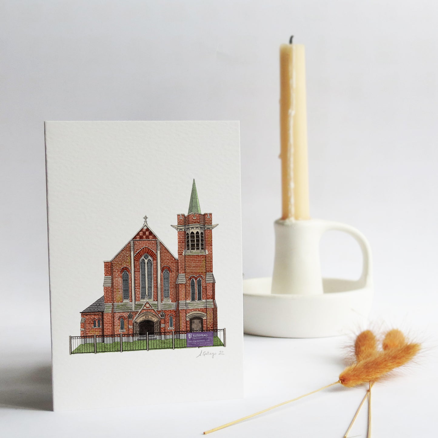 Tulse Hill - Rosemead Pre-Preparatory School - Greeting card with envelope - West Norwood