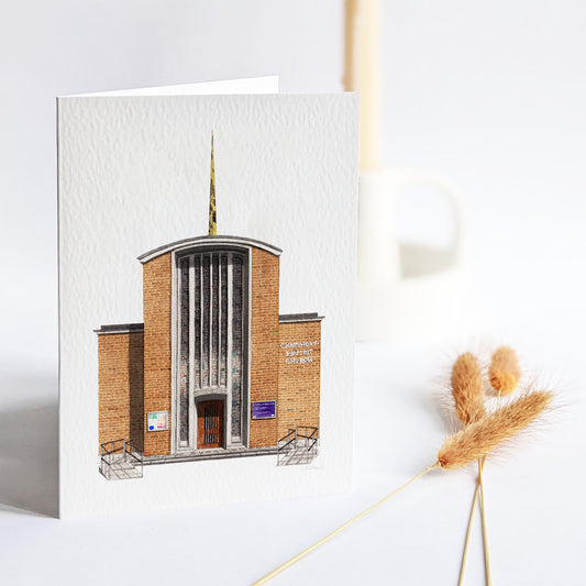 West Norwood - Chatsworth Baptist Church - Greeting card with envelope
