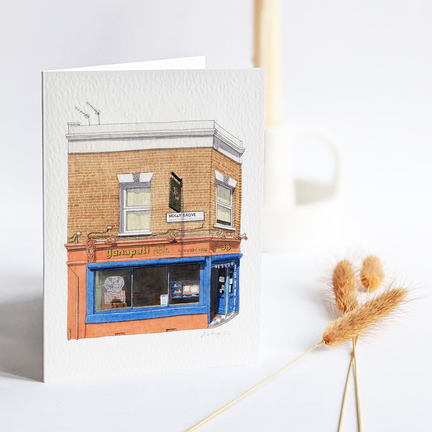 Peckham - Ganapati - Greeting card with envelope