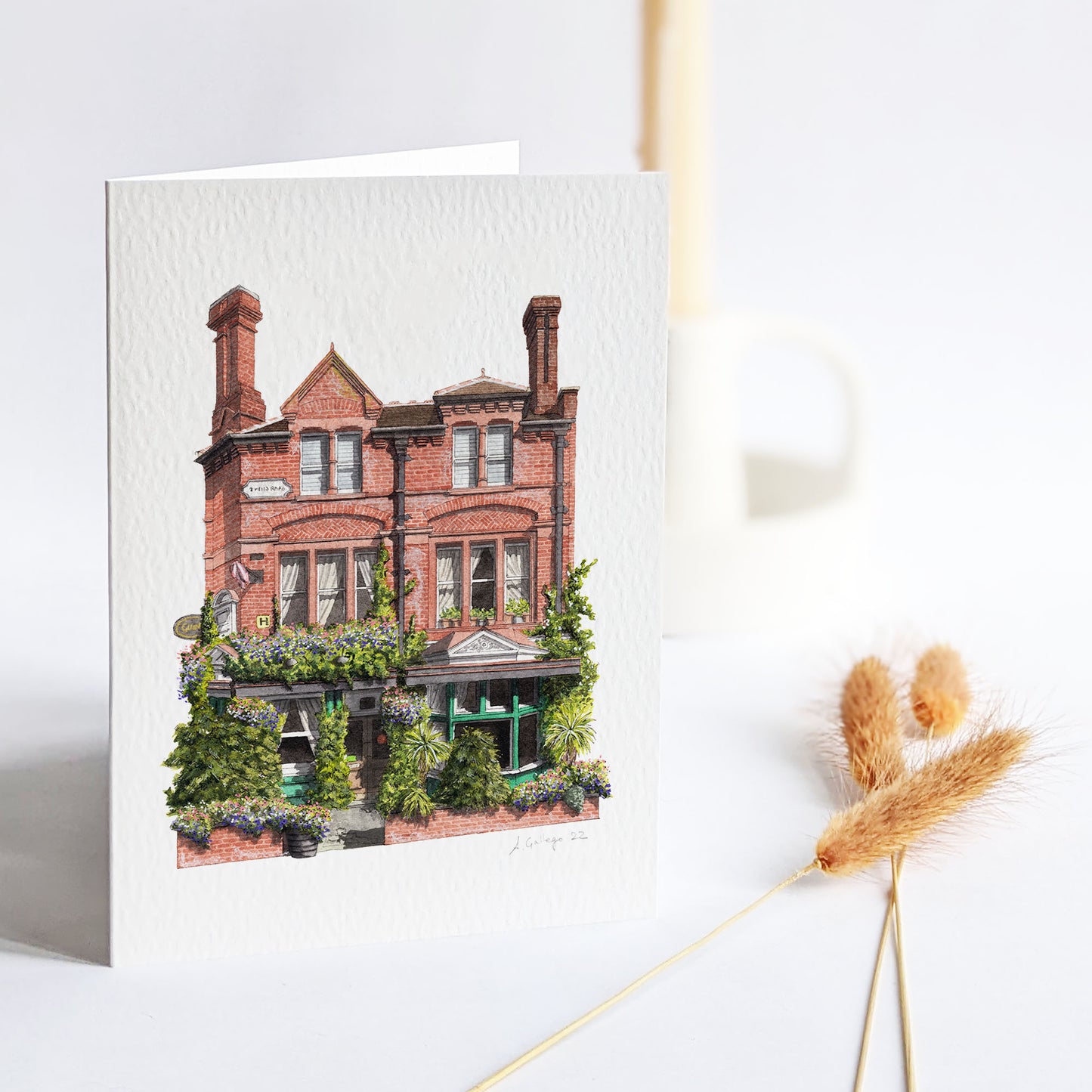 Nunhead - Skehans - Greeting card with envelope