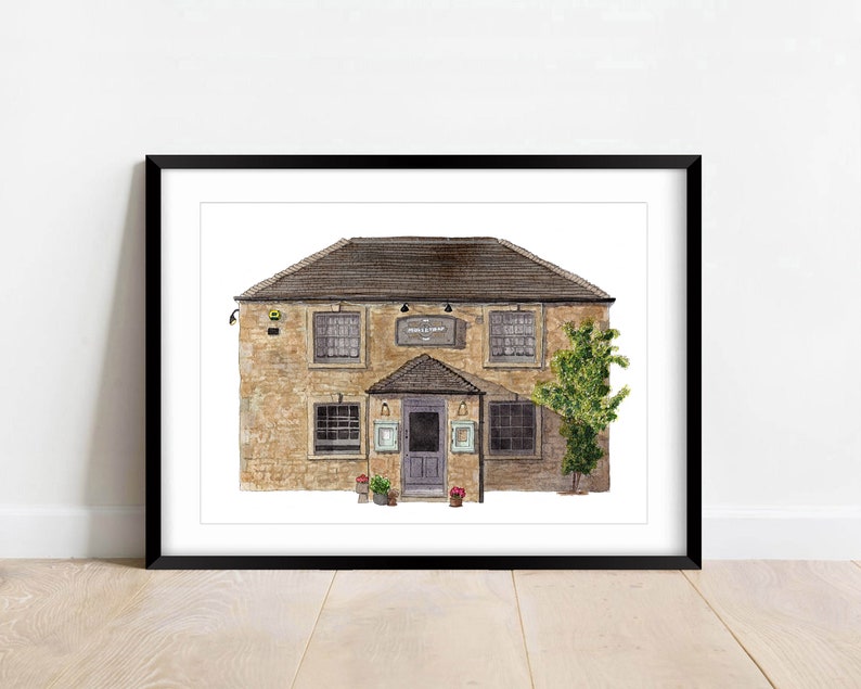 Cotswolds - The Mousetrap - Bourton-on-the-water - Giclée Print (unframed)
