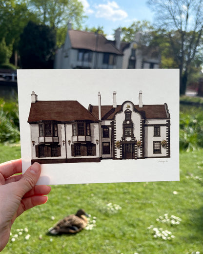Carshalton - The Greyhound - Giclée Print (unframed)