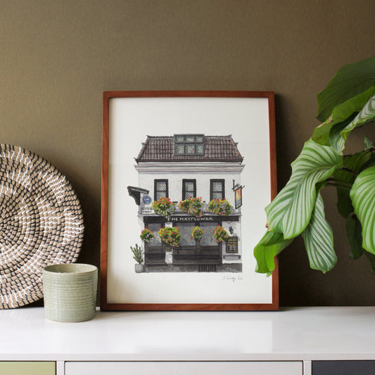 Rotherhithe - The Mayflower Pub - Giclée Print (unframed)