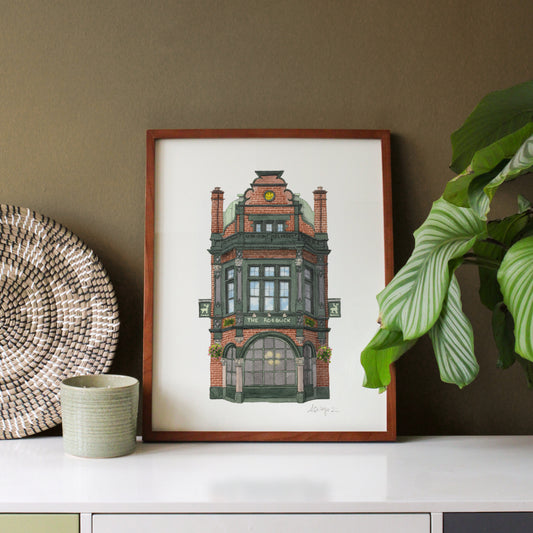 Borough - The Roebuck pub - Giclée Print (unframed)