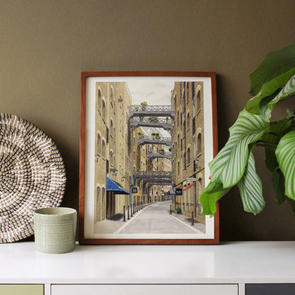 Bermondsey - Shad Thames - Giclée Print (unframed)