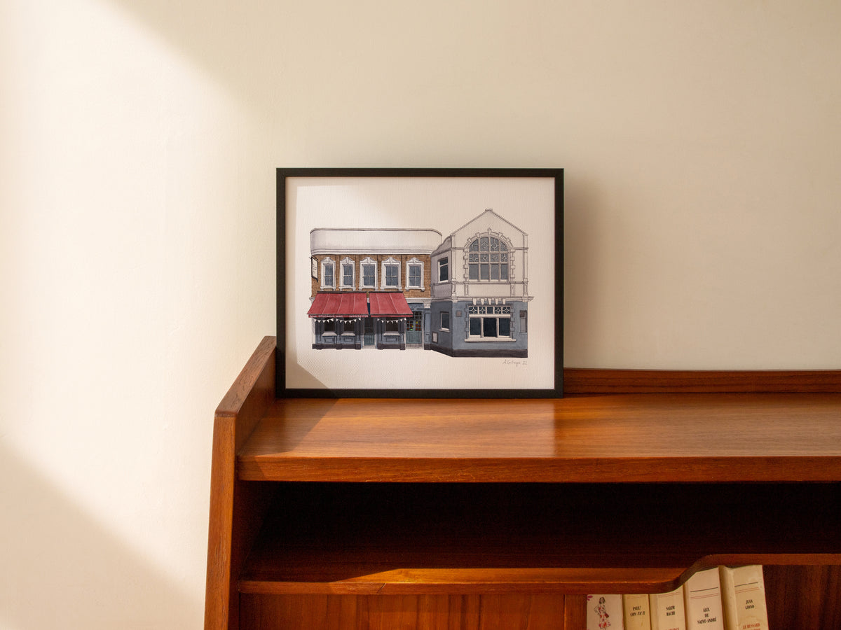 Camberwell - The Crooked Well - Original watercolour painting (unframed)