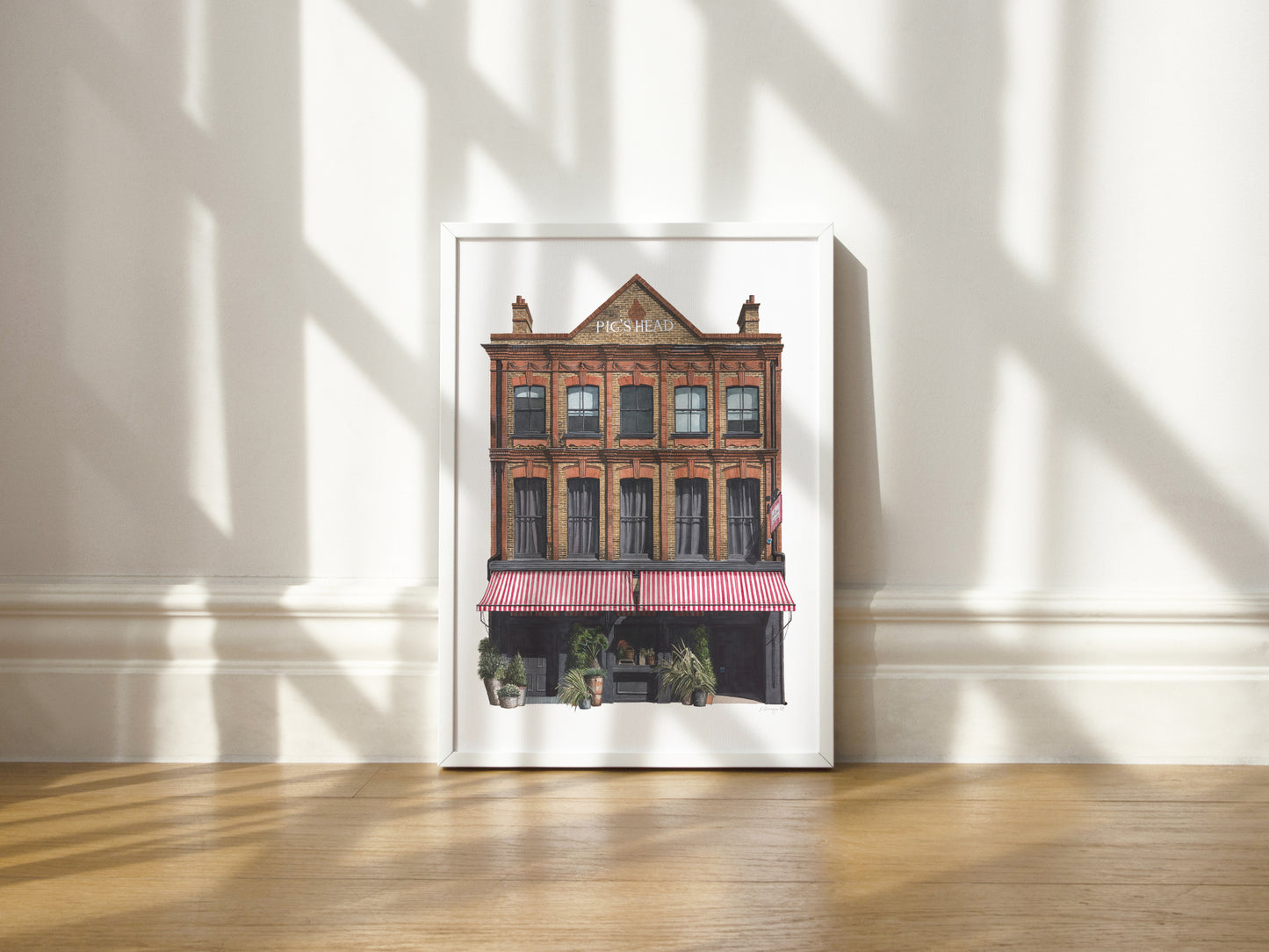 Clapham - The Pig's Head SW4 - Giclée Print (unframed)