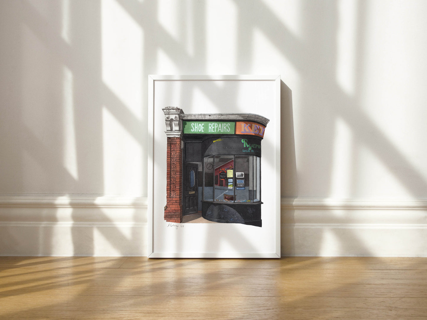 Streatham - Rycroft's - Shore repair shop - Giclée Print (unframed)