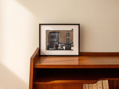 Greenwich - Cutty Sark pub - Giclée Print (unframed)