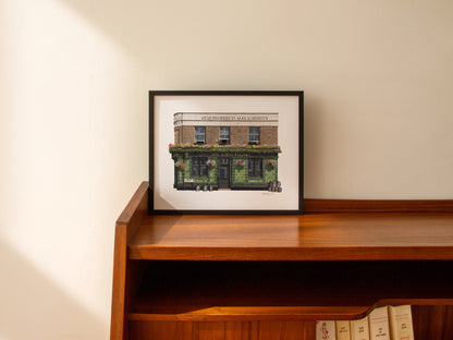 Greenwich - The Pelton Arms pub - Giclée Print (unframed)