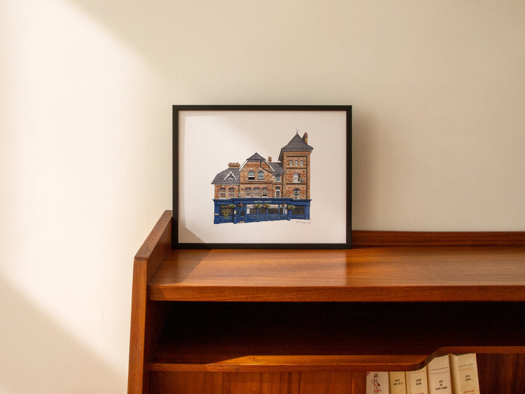 Crystal Palace - The White Hart - Original watercolour painting (unframed)