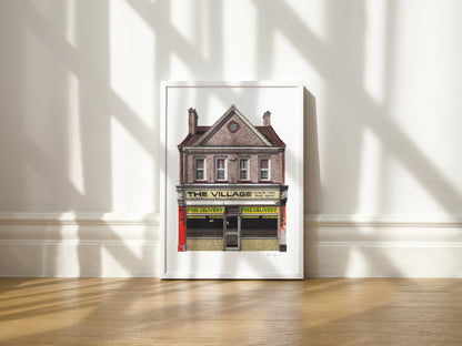 Thornton Heath - The Village - Giclée Print (unframed)