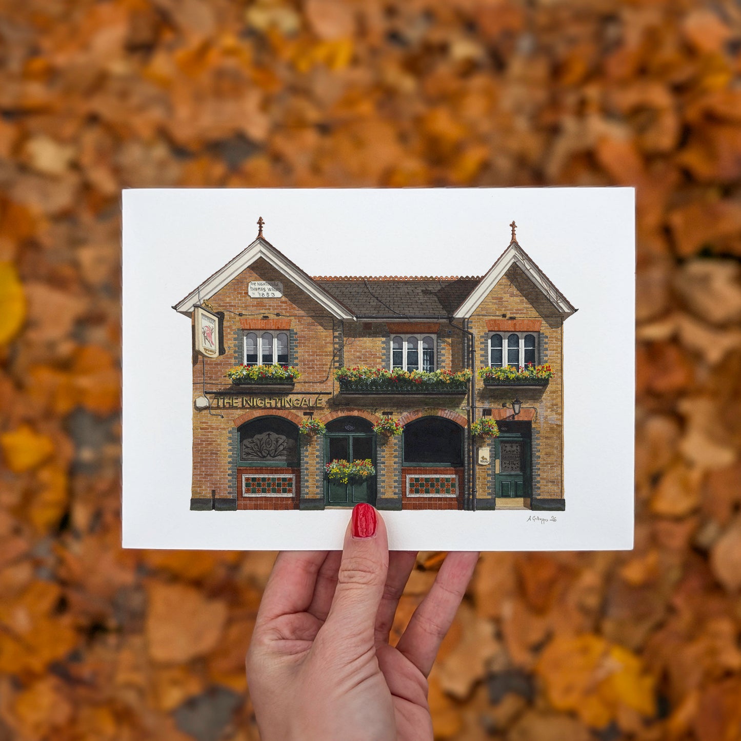 Balham - The Nightingale - Giclée Print (unframed)