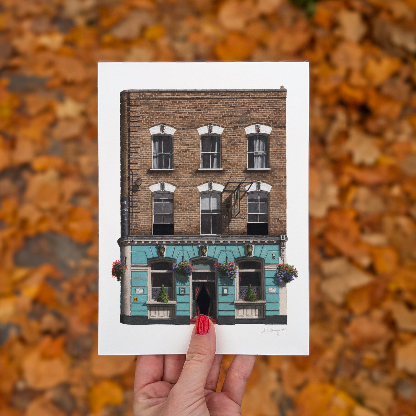 Kentish Town - The Pineapple pub - Giclée Print (unframed)