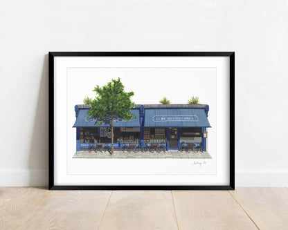 Islington - De Beauvoir Deli - Giclée Print (unframed) - Dalston