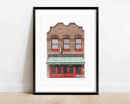 Balham - Heidi - Original watercolour painting (unframed)