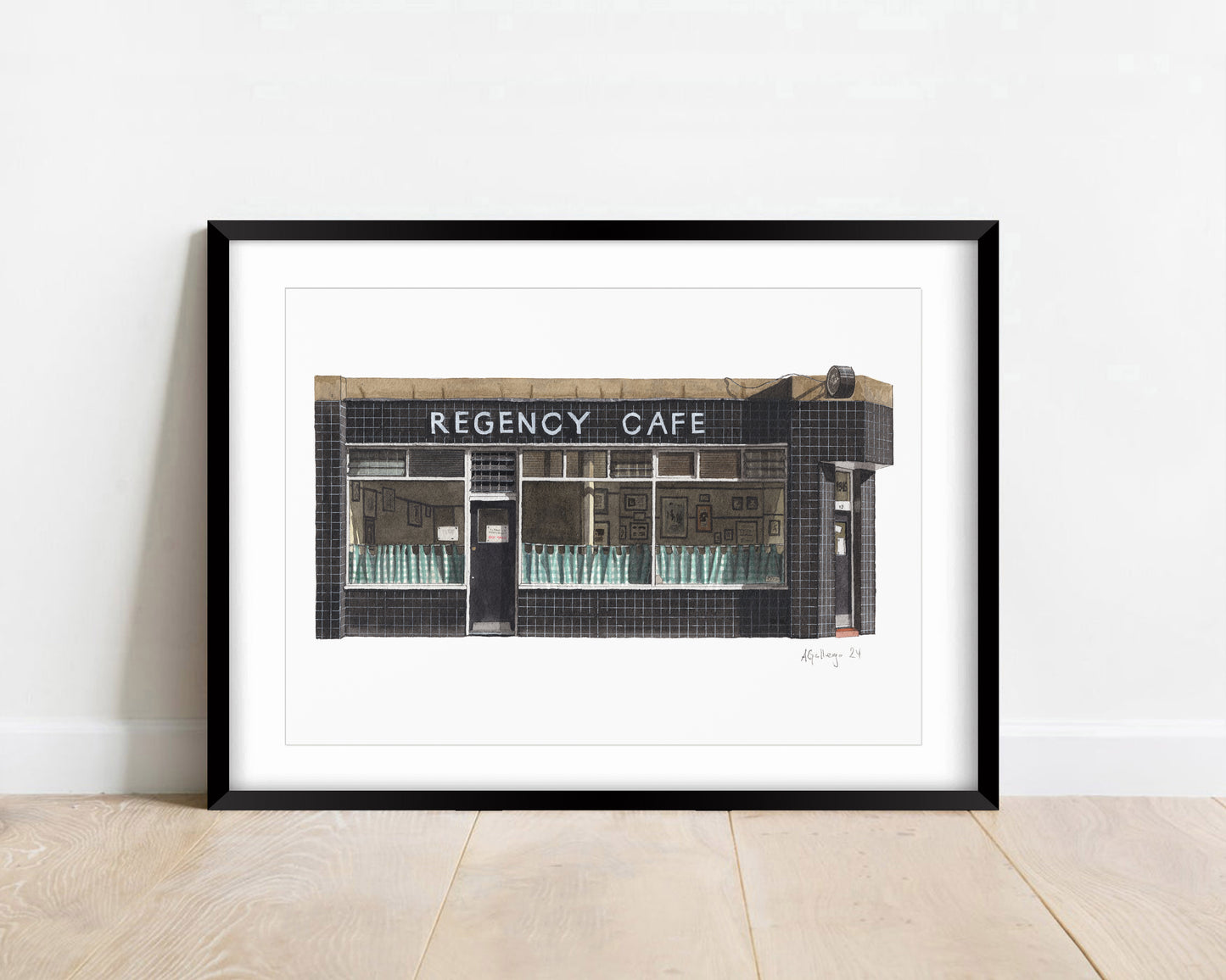 Pimlico - Regency Cafe- Giclée Print (unframed) - Victoria