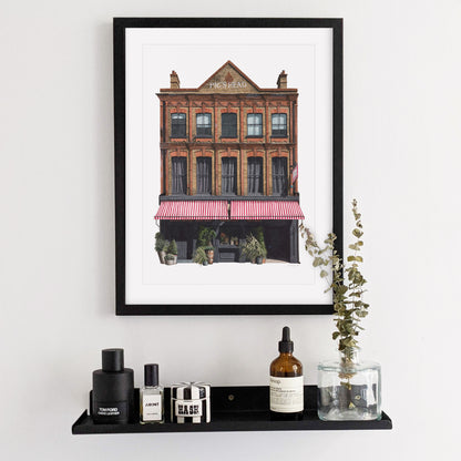 Clapham - The Pig's Head SW4 - Giclée Print (unframed)