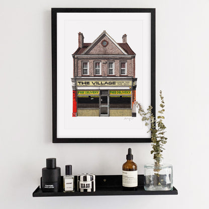 Thornton Heath - The Village - Giclée Print (unframed)