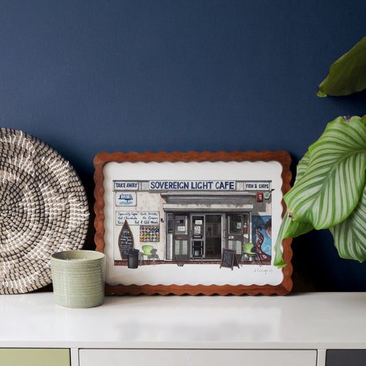 Bexhill - Sovereign Light Cafe - Giclée Print (unframed)