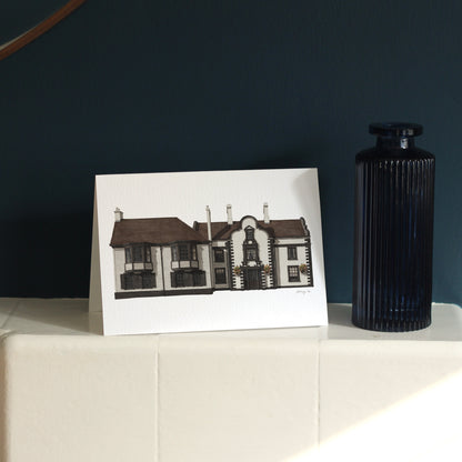 Carshalton - The Greyhound - Greeting card with envelope