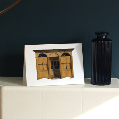 Whitechapel Church Bell Foundry - Greeting card with envelope - East London